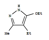 Pyrazole,5-ethoxy-4-ethyl-3-methyl-(2ci)Structure,861382-25-4Structure Pyrazole,5-ethoxy-4-ethyl-3-methyl-(2ci) Structure,861382-25-4Structure