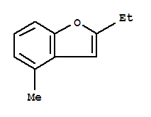 Benzofuran,2-ethyl-4-methyl-Structure,861530-39-4Structure Benzofuran,2-ethyl-4-methyl- Structure,861530-39-4Structure