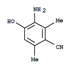3-Amino-4-hydroxy-2,6-dimethylbenzonitrileStructure,861550-89-2Structure 3-Amino-4-hydroxy-2,6-dimethylbenzonitrile Structure,861550-89-2Structure