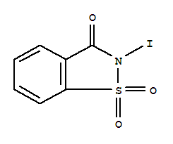 N-iodosaccharinStructure,86340-94-5Structure N-iodosaccharin Structure,86340-94-5Structure