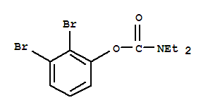 2,3-Dibromophenyl n,n-diethylcarbamateStructure,863870-80-8Structure 2,3-Dibromophenyl n,n-diethylcarbamate Structure,863870-80-8Structure