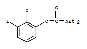 2,3-Diiodophenyl n,n-diethylcarbamateStructure,863870-82-0Structure 2,3-Diiodophenyl n,n-diethylcarbamate Structure,863870-82-0Structure