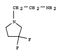 2-(3,3-Difluoro-pyrrolidin-1-yl)-ethylamineStructure,867008-81-9Structure 2-(3,3-Difluoro-pyrrolidin-1-yl)-ethylamine Structure,867008-81-9Structure