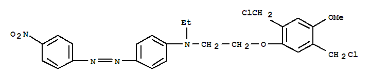 2,5-Bis(chloromethyl)-1-methoxy-4-(o-disperse red 1)benzeneStructure,871126-40-8Structure 2,5-Bis(chloromethyl)-1-methoxy-4-(o-disperse red 1)benzene Structure,871126-40-8Structure