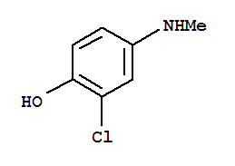Phenol ,2-chloro-4-(methylamino)-Structure,872811-26-2Structure Phenol ,2-chloro-4-(methylamino)- Structure,872811-26-2Structure