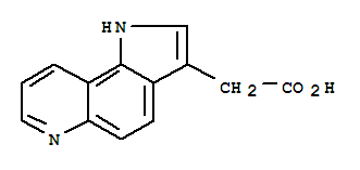 1H-pyrrolo[2,3-f]quinoline-3-aceticacid(9ci) Structure,87361-86-2Structure