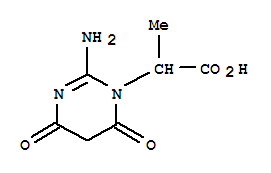 2-(2-Imino-4,6-dioxotetrahydro-1(2h)-pyrimidinyl)propanoic acidStructure,874495-37-1Structure 2-(2-Imino-4,6-dioxotetrahydro-1(2h)-pyrimidinyl)propanoic acid Structure,874495-37-1Structure
