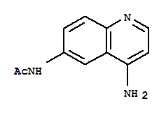 Quinoline, 6-acetamido-4-amino- (5ci)Structure,874497-95-7Structure Quinoline, 6-acetamido-4-amino- (5ci) Structure,874497-95-7Structure