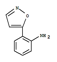 Benzenamine, 2-(5-isoxazolyl)-(9ci)Structure,87488-63-9Structure Benzenamine, 2-(5-isoxazolyl)-(9ci) Structure,87488-63-9Structure