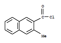 2-Naphthalenecarbonyl chloride, 3-methyl-(9ci)Structure,87700-63-8Structure 2-Naphthalenecarbonyl chloride, 3-methyl-(9ci) Structure,87700-63-8Structure