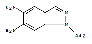 1H-indazole-1,5,6-triamine Structure,877471-83-5Structure