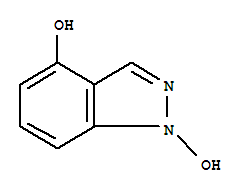 1H-indazol-4-ol, 1-hydroxy- Structure,877472-19-0Structure