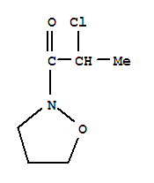 Isoxazolidine, 2-(2-chloro-1-oxopropyl)-(9ci)Structure,87757-22-0Structure Isoxazolidine, 2-(2-chloro-1-oxopropyl)-(9ci) Structure,87757-22-0Structure