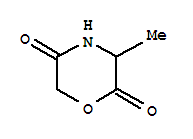2,5-Morpholinedione,3-methyl-(9ci)Structure,87823-49-2Structure 2,5-Morpholinedione,3-methyl-(9ci) Structure,87823-49-2Structure