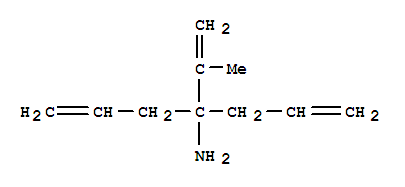 1,6-Heptadien-4-amine,4-(1-methylethenyl)-Structure,880261-91-6Structure 1,6-Heptadien-4-amine,4-(1-methylethenyl)- Structure,880261-91-6Structure
