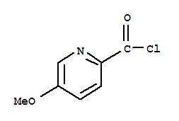 2-Pyridinecarbonyl chloride, 5-methoxy-(9ci)Structure,88166-64-7Structure 2-Pyridinecarbonyl chloride, 5-methoxy-(9ci) Structure,88166-64-7Structure
