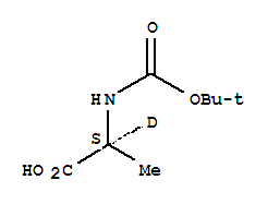 L-alanine-2-d1-n-t-bocStructure,88181-11-7Structure L-alanine-2-d1-n-t-boc Structure,88181-11-7Structure