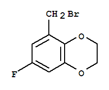 1,4-Benzodioxin,5-(bromomethyl)-7-fluoro-2,3-dihydro-Structure,883001-22-7Structure 1,4-Benzodioxin,5-(bromomethyl)-7-fluoro-2,3-dihydro- Structure,883001-22-7Structure