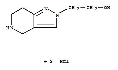 2-(4,5,6,7-Tetrahydro-2h-pyrazolo[4,3-c]pyridin-2-yl)ethanol, hydrochloride Structure,884535-07-3Structure