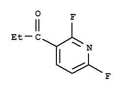 1-Propanone, 1-(2,6-difluoro-3-pyridinyl)-Structure,885132-93-4Structure 1-Propanone, 1-(2,6-difluoro-3-pyridinyl)- Structure,885132-93-4Structure