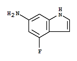 1H-indol-6-amine,4-fluoro-(9ci) Structure,885518-26-3Structure