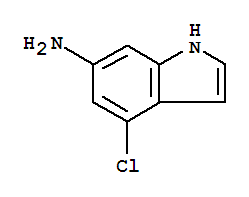 1H-indol-6-amine,4-chloro-(9ci) Structure,885520-22-9Structure