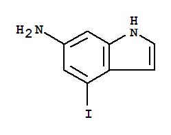 1H-indol-6-amine,4-iodo-(9ci) Structure,885520-52-5Structure