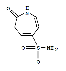 1H-azepine-4-sulfonamide,6,7-dihydro-7-oxo-(9ci)Structure,88609-10-3Structure 1H-azepine-4-sulfonamide,6,7-dihydro-7-oxo-(9ci) Structure,88609-10-3Structure