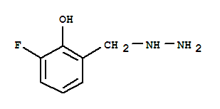 Phenol, 2-fluoro-6-(hydrazinylmethyl)-Structure,887596-45-4Structure Phenol, 2-fluoro-6-(hydrazinylmethyl)- Structure,887596-45-4Structure