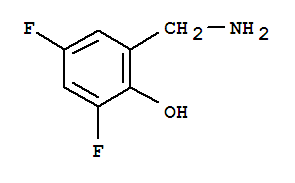 Phenol, 2-(aminomethyl)-4,6-difluoro-Structure,887596-94-3Structure Phenol, 2-(aminomethyl)-4,6-difluoro- Structure,887596-94-3Structure