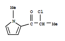 1-Propanone, 2-chloro-1-(1-methyl-1h-pyrrol-2-yl)-(9ci)Structure,88773-63-1Structure 1-Propanone, 2-chloro-1-(1-methyl-1h-pyrrol-2-yl)-(9ci) Structure,88773-63-1Structure