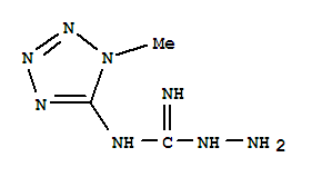 Guanidine, 1-amino-3-(1-methyl-1h-tetrazol-5-yl)-(7ci)Structure,88872-40-6Structure Guanidine, 1-amino-3-(1-methyl-1h-tetrazol-5-yl)-(7ci) Structure,88872-40-6Structure