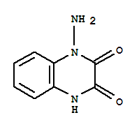 (9ci)-1-氨基-1,4-二氫-2,3-喹噁啉二酮結構式_88976-69-6結構式
