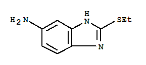 1H-benzimidazol-5-amine,2-(ethylthio)-(9ci)Structure,89029-03-8Structure 1H-benzimidazol-5-amine,2-(ethylthio)-(9ci) Structure,89029-03-8Structure