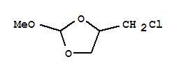 1,3-Dioxolane, 4-(chloromethyl)-2-methoxy-Structure,89084-53-7Structure 1,3-Dioxolane, 4-(chloromethyl)-2-methoxy- Structure,89084-53-7Structure