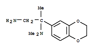 1,2-Propanediamine, 2-(2,3-dihydro-1,4-benzodioxin-6-yl)-n2,n2-dimethyl-Structure,891354-70-4Structure 1,2-Propanediamine, 2-(2,3-dihydro-1,4-benzodioxin-6-yl)-n2,n2-dimethyl- Structure,891354-70-4Structure