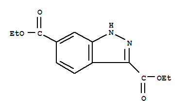 1H-indazole-3,6-dicarboxylic acid diethyl esterStructure,891782-58-4Structure 1H-indazole-3,6-dicarboxylic acid diethyl ester Structure,891782-58-4Structure