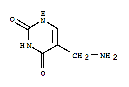 2,4(1H,3h)-pyrimidinedione, 5-(aminomethyl)-(9ci)Structure,89179-86-2Structure 2,4(1H,3h)-pyrimidinedione, 5-(aminomethyl)-(9ci) Structure,89179-86-2Structure