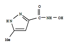 1H-pyrazole-3-carboxamide,n-hydroxy-5-methyl-(9ci)Structure,89270-44-0Structure 1H-pyrazole-3-carboxamide,n-hydroxy-5-methyl-(9ci) Structure,89270-44-0Structure