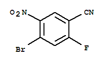 Benzonitrile, 4-bromo-2-fluoro-5-nitro-Structure,893615-25-3Structure Benzonitrile, 4-bromo-2-fluoro-5-nitro- Structure,893615-25-3Structure