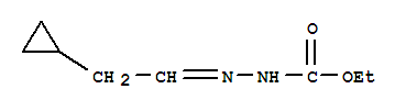 Hydrazinecarboxylic acid, (2-cyclopropylethylidene)-, ethyl ester (9ci)Structure,894101-39-4Structure Hydrazinecarboxylic acid, (2-cyclopropylethylidene)-, ethyl ester (9ci) Structure,894101-39-4Structure