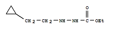 Hydrazinecarboxylic acid, 2-(2-cyclopropylethyl)-, ethyl esterStructure,894101-40-7Structure Hydrazinecarboxylic acid, 2-(2-cyclopropylethyl)-, ethyl ester Structure,894101-40-7Structure