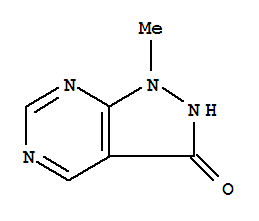 1H-pyrazolo[3,4-d]pyrimidin-3-ol, 1-methyl-(7ci) Structure,89418-11-1Structure