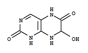 2,6-Pteridinedione,1,5,7,8-tetrahydro-7-hydroxy-(7ci)Structure,89418-30-4Structure 2,6-Pteridinedione,1,5,7,8-tetrahydro-7-hydroxy-(7ci) Structure,89418-30-4Structure