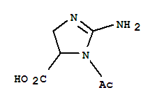2-Imidazoline-5-carboxylic acid, 1-acetyl-2-amino-(7ci)Structure,89465-27-0Structure 2-Imidazoline-5-carboxylic acid, 1-acetyl-2-amino-(7ci) Structure,89465-27-0Structure