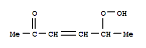Hydroperoxide, 1-methyl-4-oxo-2-pentenyl (7ci)Structure,89489-63-4Structure Hydroperoxide, 1-methyl-4-oxo-2-pentenyl (7ci) Structure,89489-63-4Structure