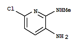 2,3-Pyridinediamine, 6-chloro-N2-methyl-Structure,89660-14-0Structure 2,3-Pyridinediamine, 6-chloro-N2-methyl- Structure,89660-14-0Structure