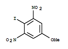 Benzene, 2-iodo-5-methoxy-1,3-dinitro-Structure,89677-78-1Structure Benzene, 2-iodo-5-methoxy-1,3-dinitro- Structure,89677-78-1Structure