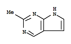 7H-pyrrolo[2,3-d]pyrimidine, 2-methyl- (7ci) Structure,89792-07-4Structure