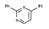 Pyrimidine, 4-ethyl-2-phenyl- (6ci,9ci)Structure,89967-03-3Structure Pyrimidine, 4-ethyl-2-phenyl- (6ci,9ci) Structure,89967-03-3Structure